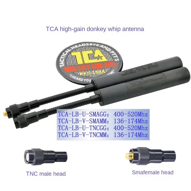 TCA Whip Antenna TNC/SMA